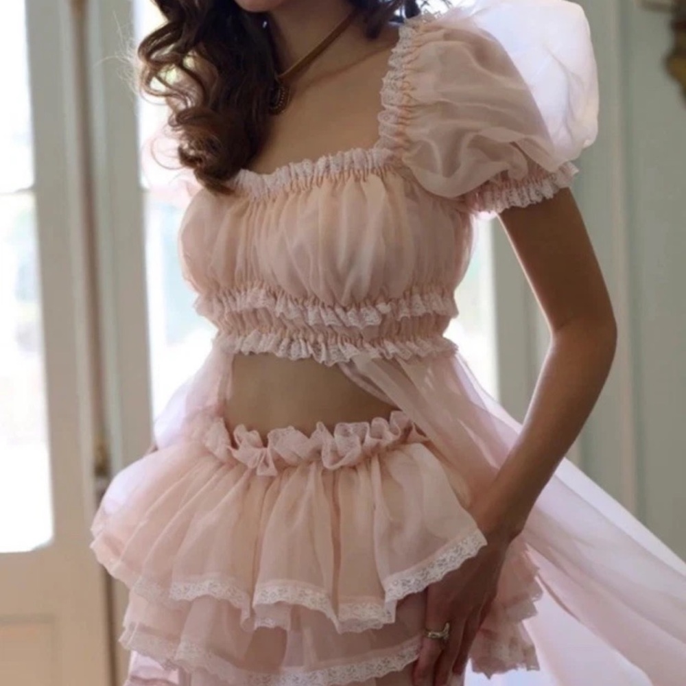 Selkie The Evening Sand Boudoir Dress